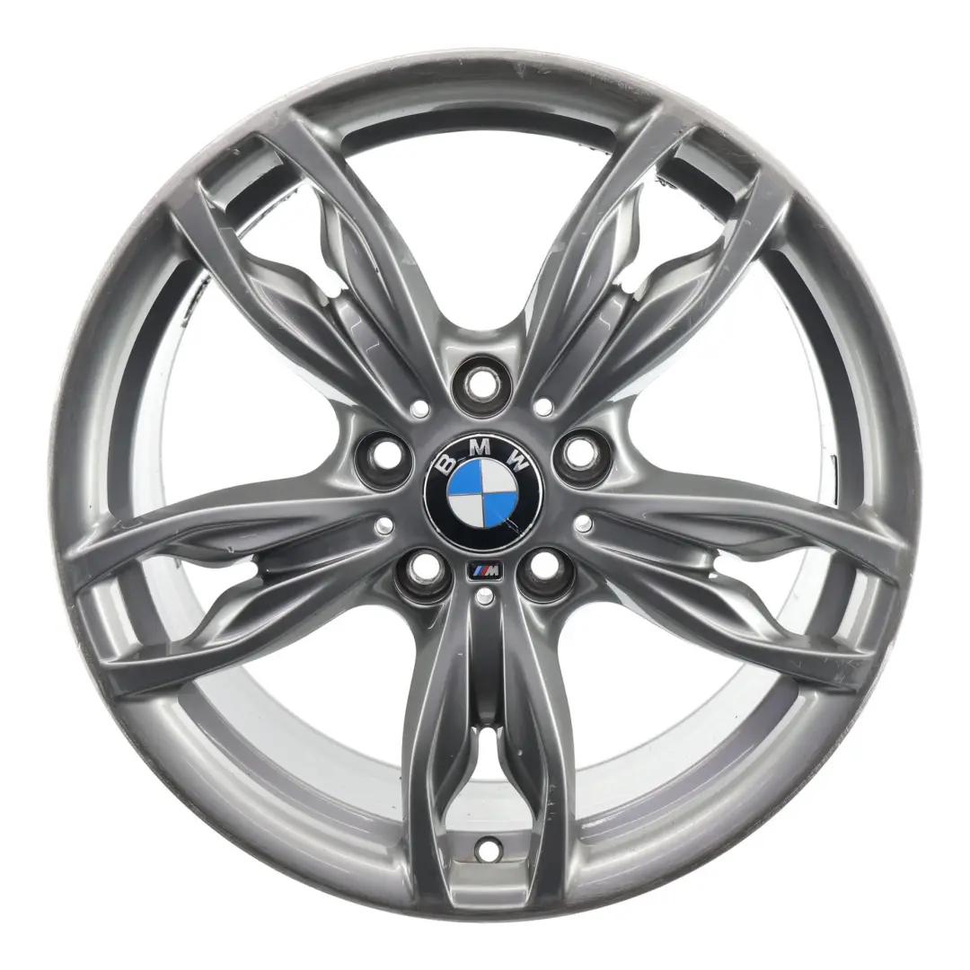 BMW F20 F21 F22 F23 Szara Felga Aluminiowa 18" ET:52 8J - SKU 7845871-2 - Numer Części 7845871