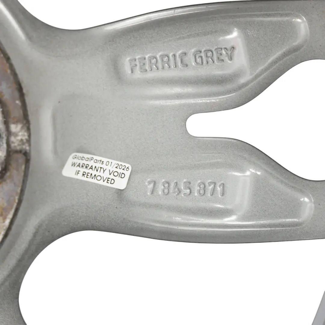 Jante Alliage Gris Ferreux 18" M Doubles Rayons 436 ET:52 8J pour BMW F20 F21 F22 F23 à propos du numéro de pièce 7845871 BMW F20 F21 F22 F23 Jante Alliage Gris Ferreux 18" M Doubles Rayons 436 ET:52 8J - SKU 7845871-5 - Numéro de pièce 7845871