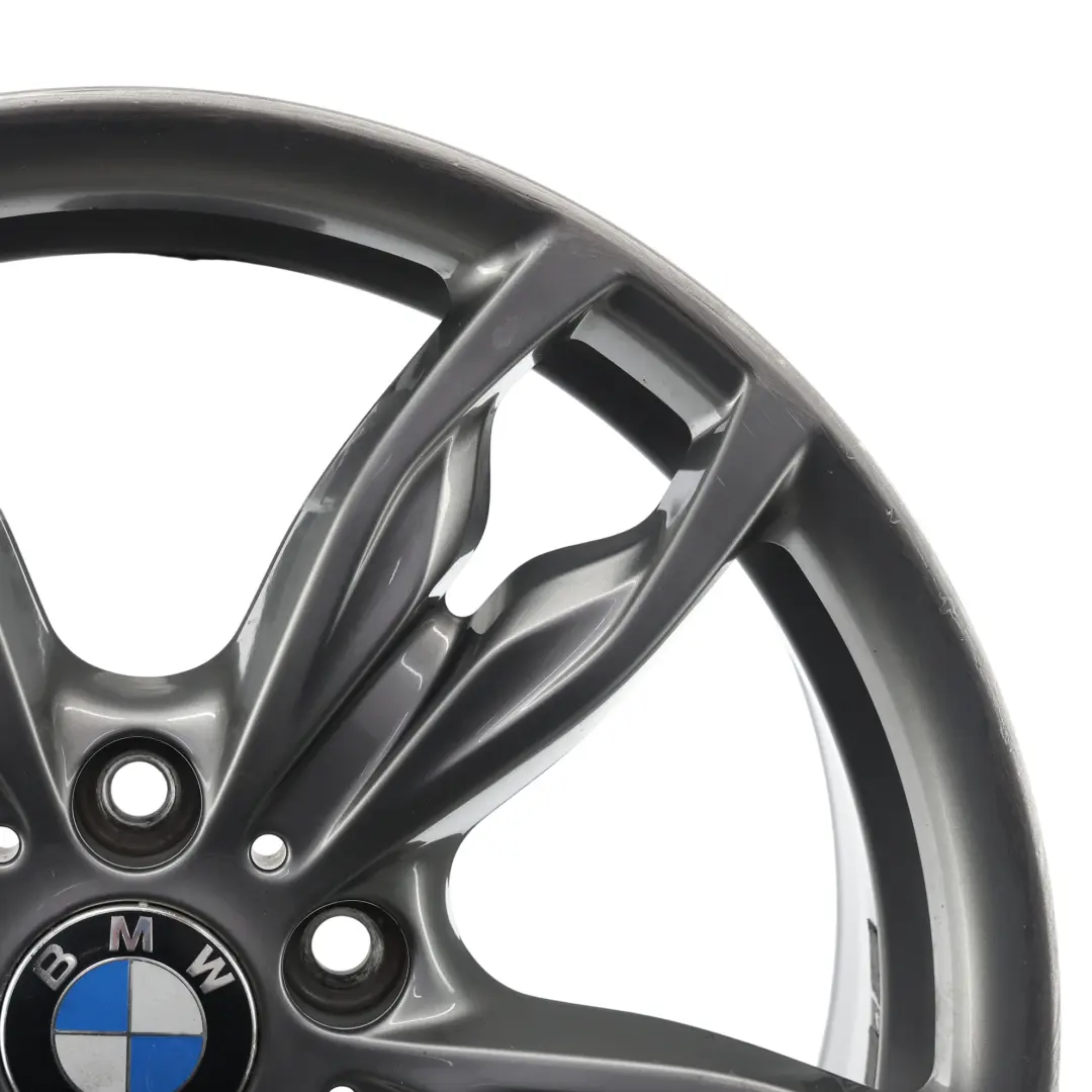 Llanta Aleación Gris Férrico 18" M Doble Radio 436 ET:52 8J para BMW F20 F21 F22 F23 con número de pieza 7845871 BMW F20 F21 F22 F23 Llanta Aleación Gris Férrico 18" M Doble Radio 436 ET:52 8J - SKU 7845871-5 - Número de pieza 7845871