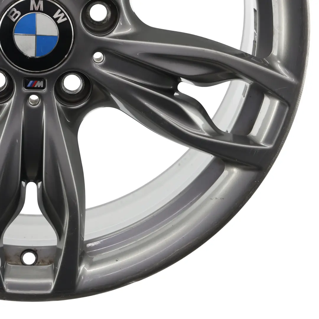 Felge Ferric Grau 18" M Doppel Speiche 436 ET:52 8J für BMW F20 F21 F22 F23 mit Teilenummer 7845871 BMW F20 F21 F22 F23 Felge Ferric Grau 18" M Doppel Speiche 436 ET:52 8J - SKU 7845871-5 - Teilenummer 7845871