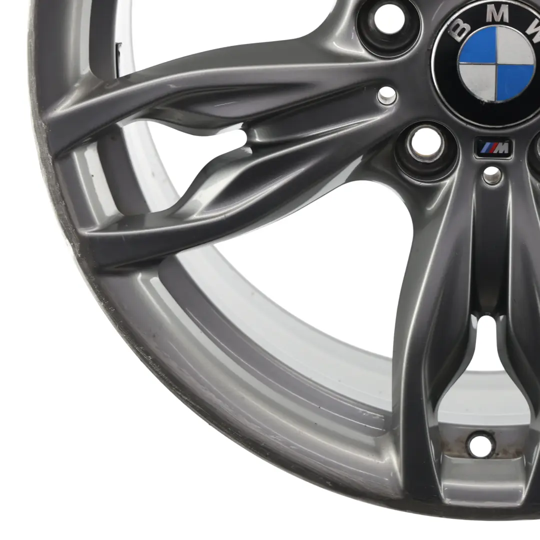 Cerchio Lega Grigio Ferrico 18" M Doppie Razze 436 ET:52 8J per BMW F20 F21 F22 F23 con numero di parte 7845871 BMW F20 F21 F22 F23 Cerchio Lega Grigio Ferrico 18" M Doppie Razze 436 ET:52 8J - SKU 7845871-5 - Numero di parte 7845871