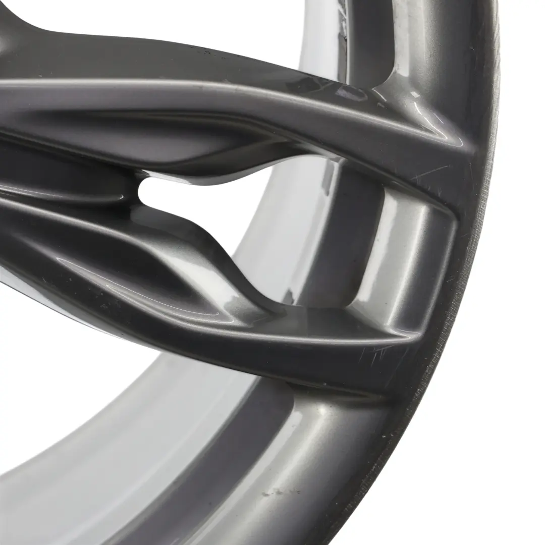 BMW F20 F21 F22 F23 Jante Alliage Gris Ferreux 18" M Doubles Rayons 436 ET:52 8J - SKU 7845871-5 - Numéro de pièce 7845871