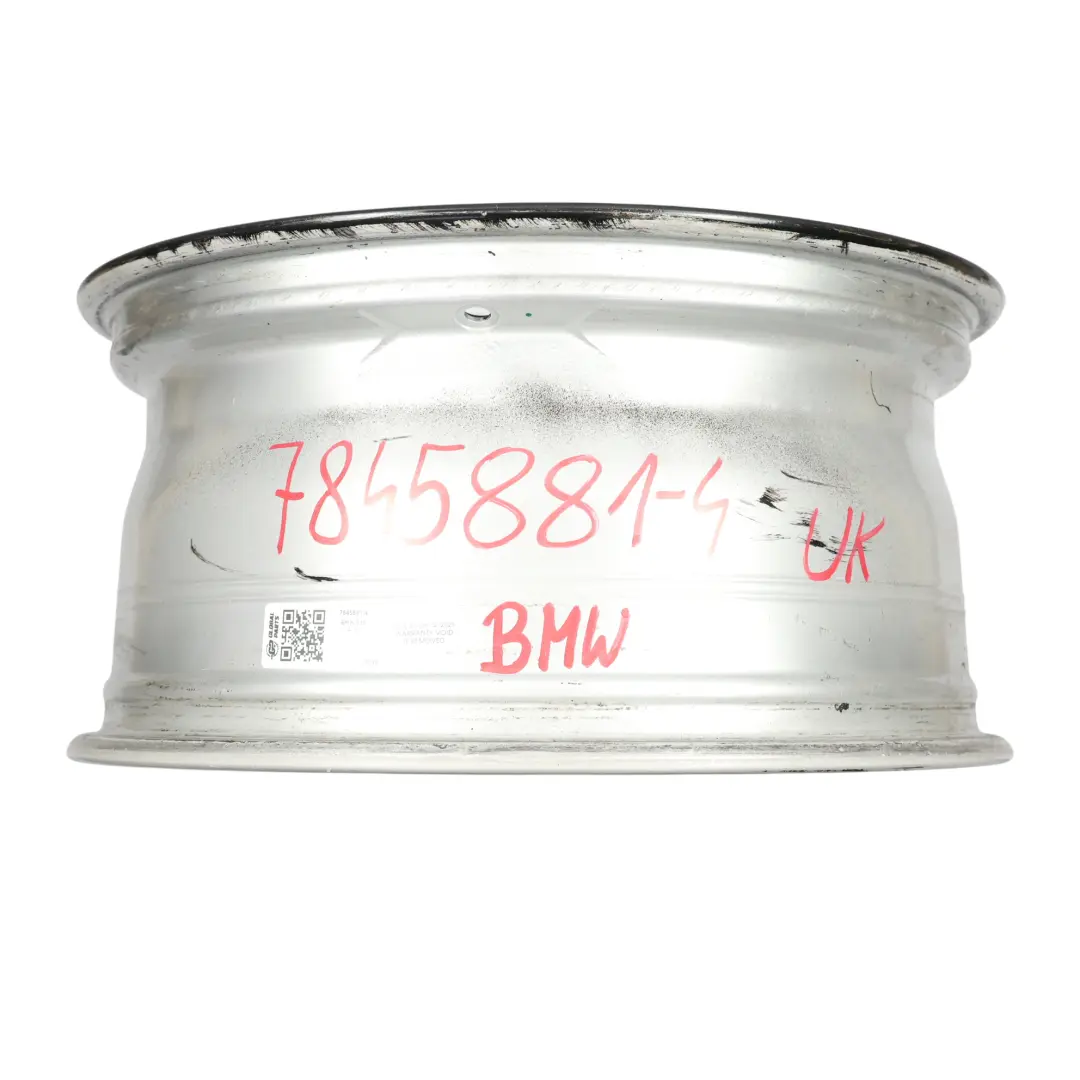 BMW F30 F31 Rueda Trasera Llanta Aleación Negra 18" 8,5J 47 M Star Spoke 400 - SKU 7845881-4 - Número de pieza 7845881