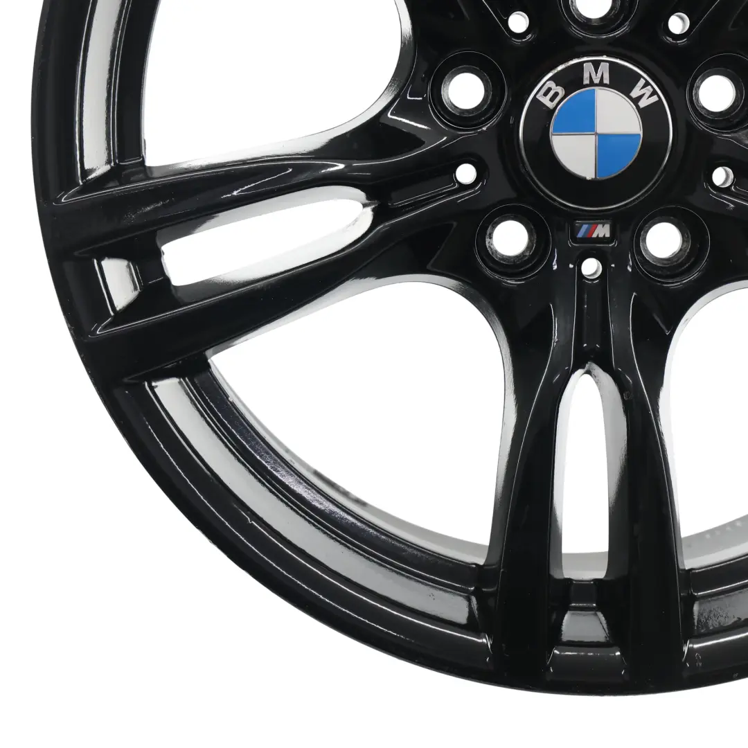 Hinten Alu Felge Alufelge 18" 8,5J ET:47 M Sternspeiche 400 für BMW F30 F31 mit Teilenummer 7845881 BMW F30 F31 Hinten Alu Felge Alufelge 18" 8,5J ET:47 M Sternspeiche 400 - SKU 7845881-4 - Teilenummer 7845881