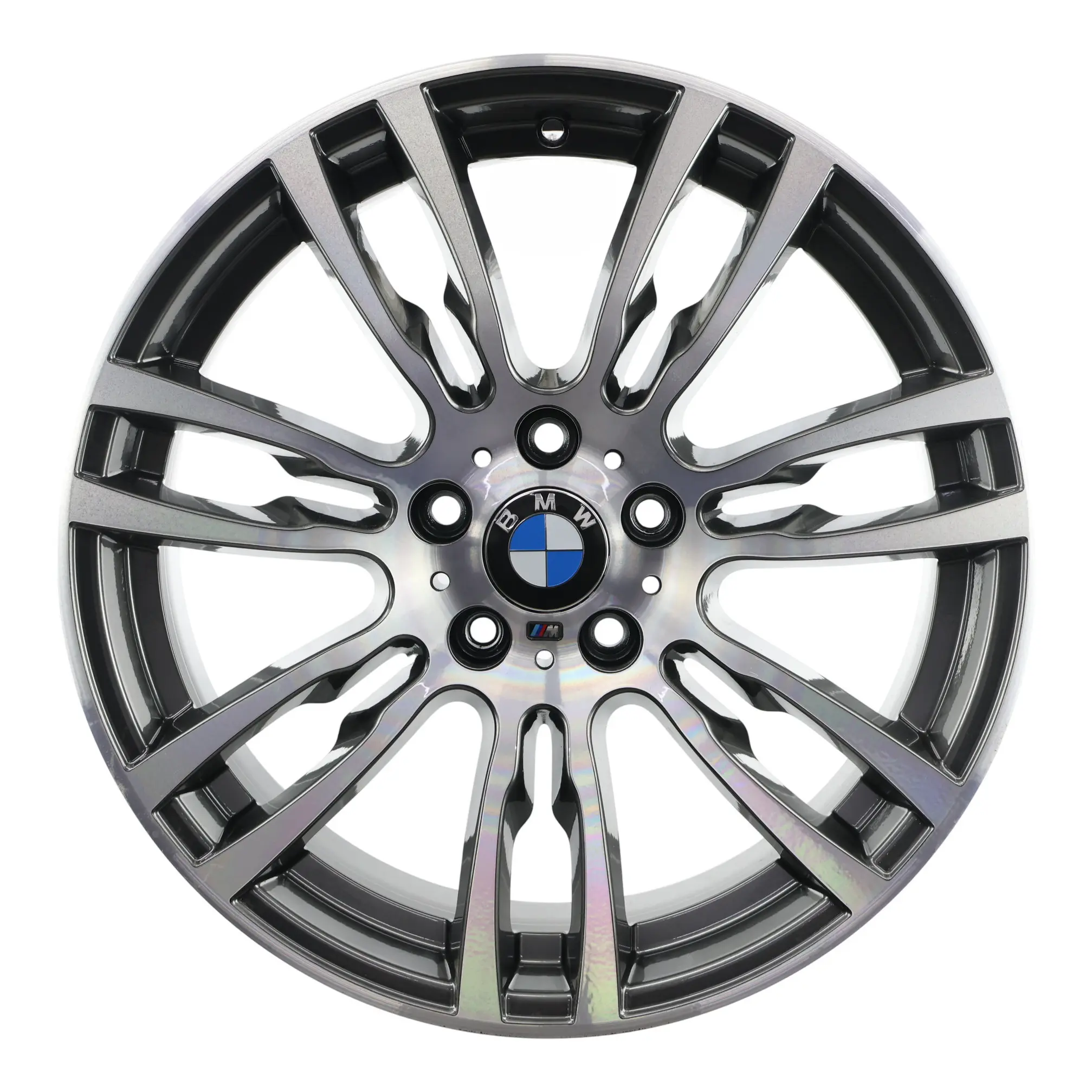 BMW F30 F31 F32 F33 Grey Alloy Wheel Rim 19" 8J ET:36 M Star Spoke 403 7845882