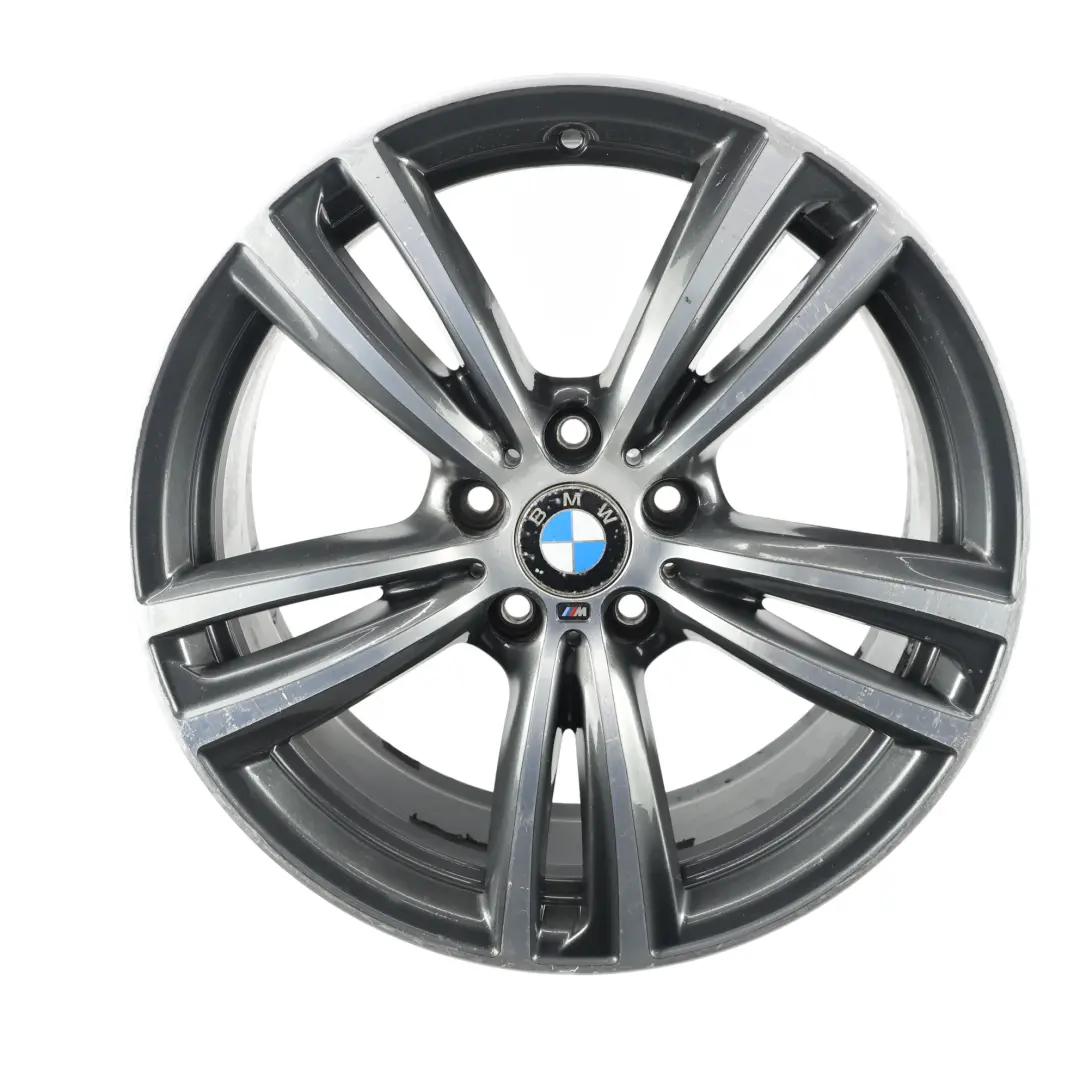 Alloy Wheel Rim 19" 8,5J ET:47 M Double Spoke 442 to BMW F30 F31 F32 Rear with Part number 7846781 BMW F30 F31 F32 Rear Alloy Wheel Rim 19" 8,5J ET:47 M Double Spoke 442 - SKU 7846781-1 - Part number 7846781