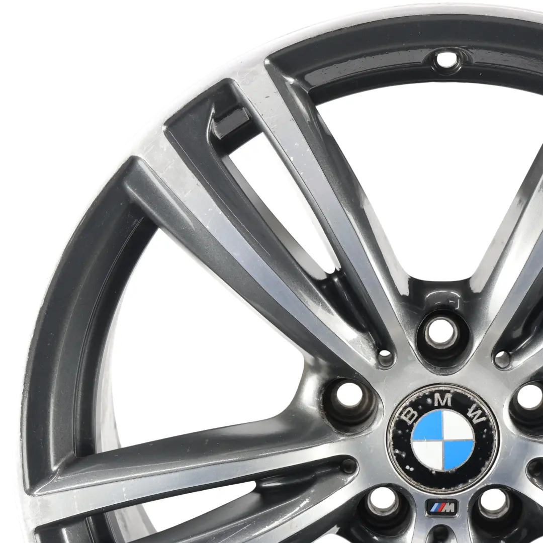 Cerchio posteriore lega 19" 8,5J ET:47 M Doppie razze 442 per BMW F30 F31 con numero di parte 7846781 BMW F30 F31 Cerchio posteriore lega 19" 8,5J ET:47 M Doppie razze 442 - SKU 7846781-1 - Numero di parte 7846781