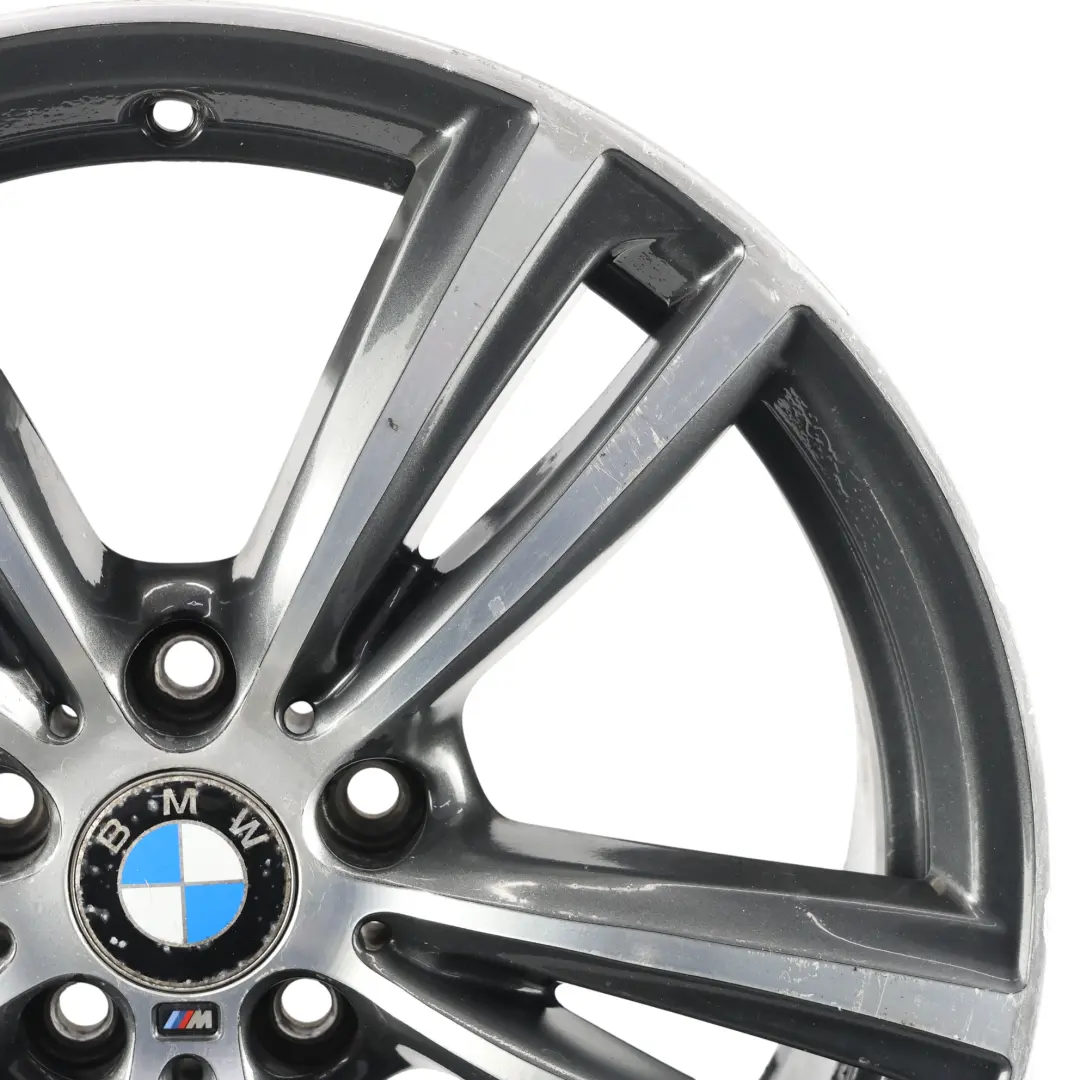 BMW F30 F31 F32 Rear Alloy Wheel Rim 19" 8,5J ET:47 M Double Spoke 442 - SKU 7846781-1 - Part number 7846781