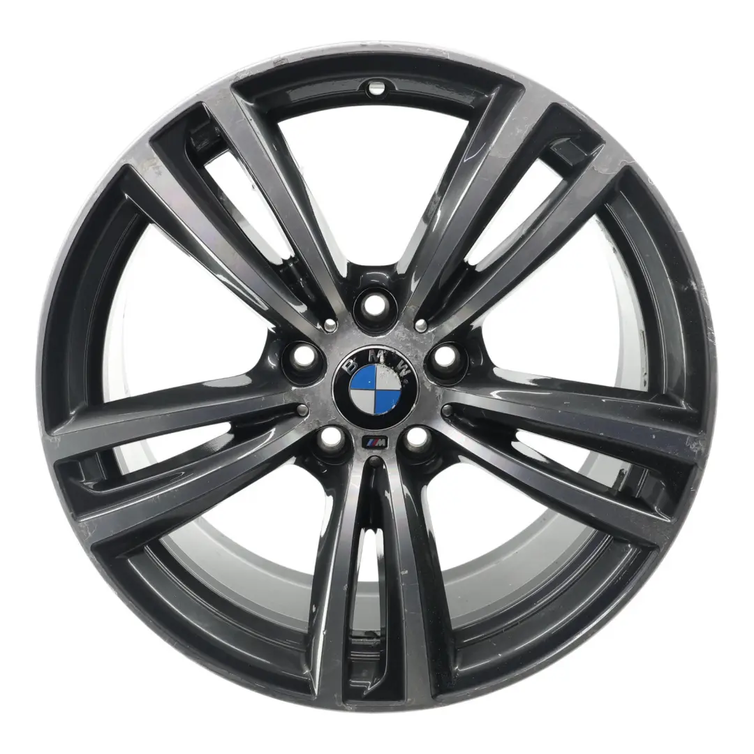 BMW F30 F31 F32 Rear Alloy Wheel Rim 19" 8,5J ET:47 M Double Spoke 442 - SKU 7846781-1 - Part number 7846781