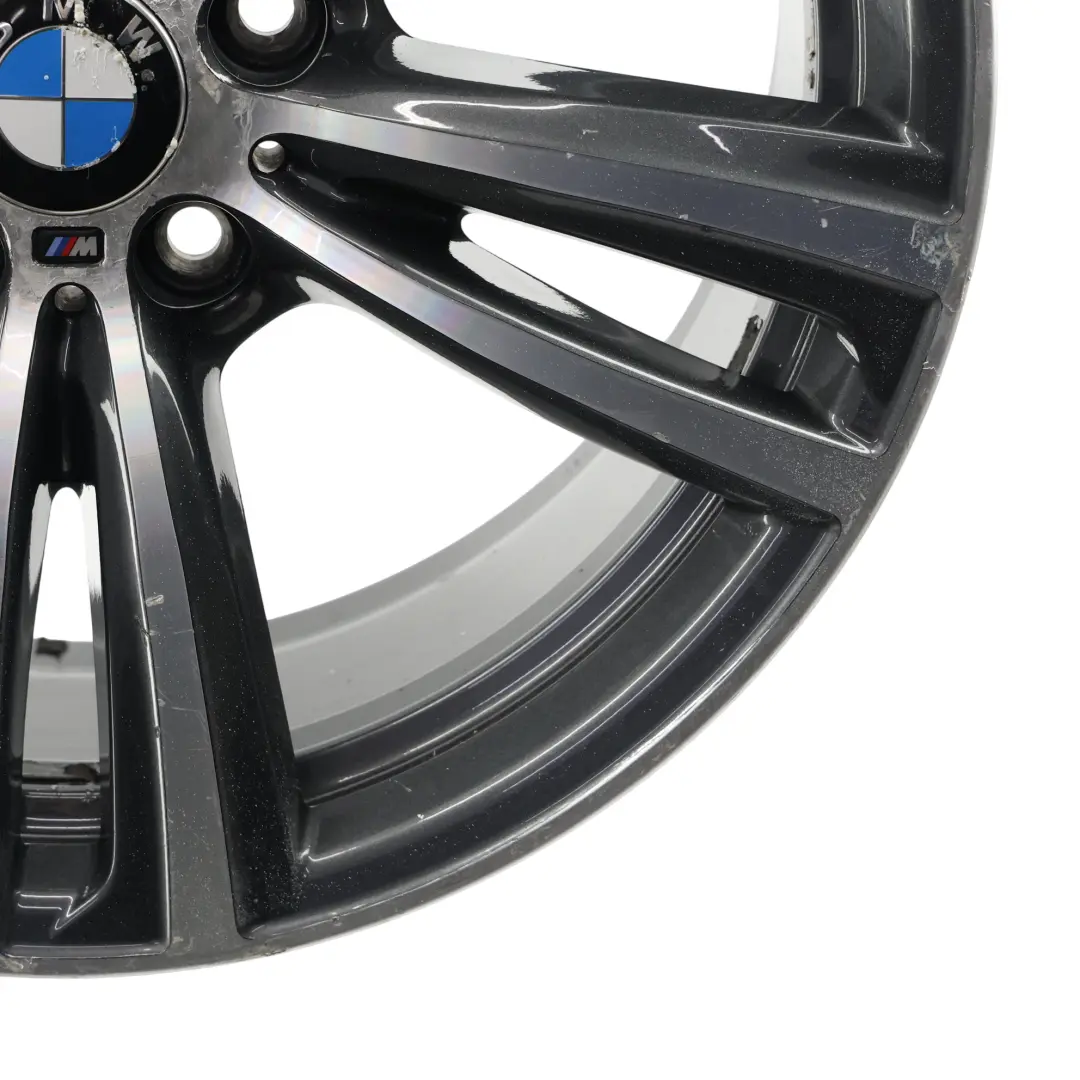 BMW F30 F31 F32 Rear Alloy Wheel Rim 19" 8,5J ET:47 M Double Spoke 442 - SKU 7846781-1 - Part number 7846781