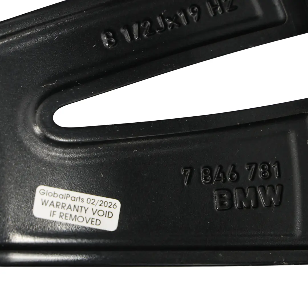 BMW F30 F31 F32 Rear Alloy Wheel Rim 19" 8,5J ET:47 M Double Spoke 442 - SKU 7846781-4 - Part number 7846781