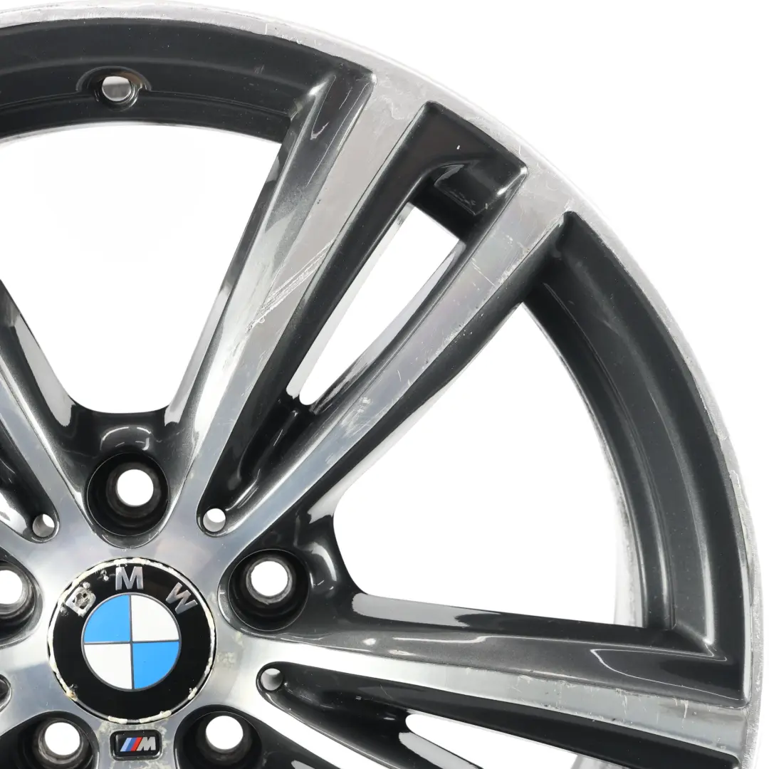 Alloy Wheel Rim 19" 8,5J ET:47 M Double Spoke 442 to BMW F30 F31 F32 Rear with Part number 7846781 BMW F30 F31 F32 Rear Alloy Wheel Rim 19" 8,5J ET:47 M Double Spoke 442 - SKU 7846781-4 - Part number 7846781