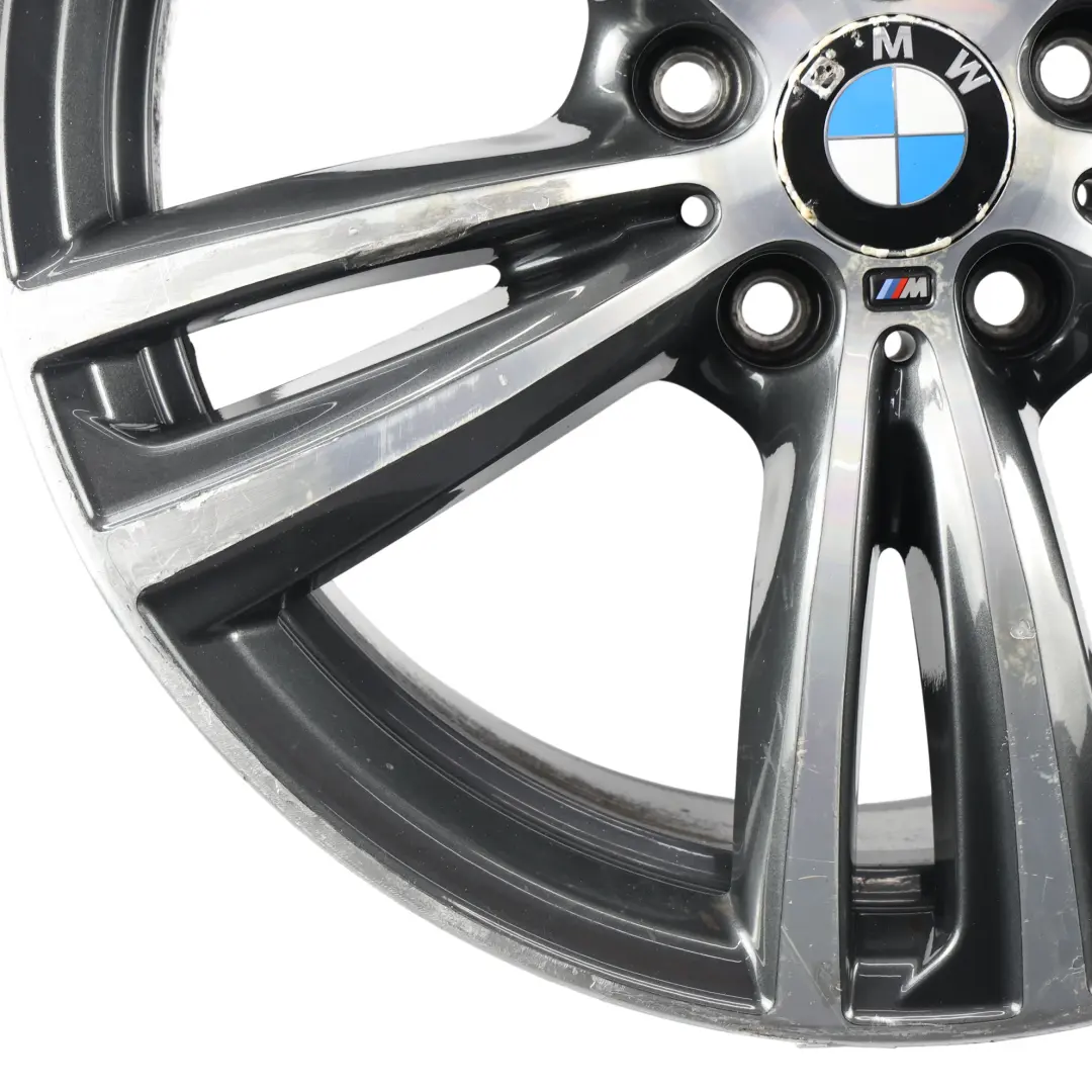 Alloy Wheel Rim 19" 8,5J ET:47 M Double Spoke 442 to BMW F30 F31 F32 Rear with Part number 7846781 BMW F30 F31 F32 Rear Alloy Wheel Rim 19" 8,5J ET:47 M Double Spoke 442 - SKU 7846781-4 - Part number 7846781