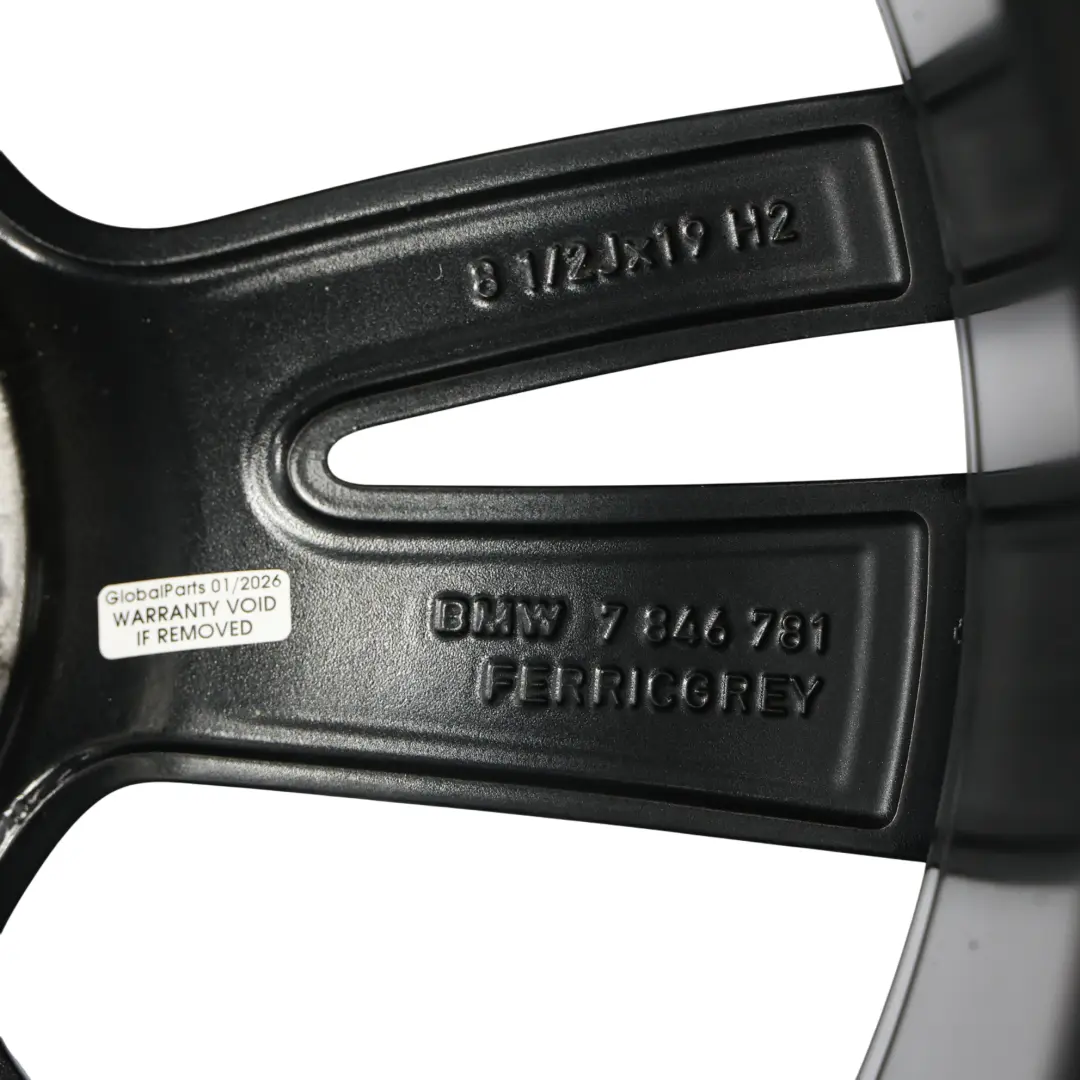 Felga Aluminiowa 19" 8,5J ET:47 do BMW F30 F31 o numerze 7846781 BMW F30 F31 Felga Aluminiowa 19" 8,5J ET:47 - SKU 7846781 - Numer Części 7846781