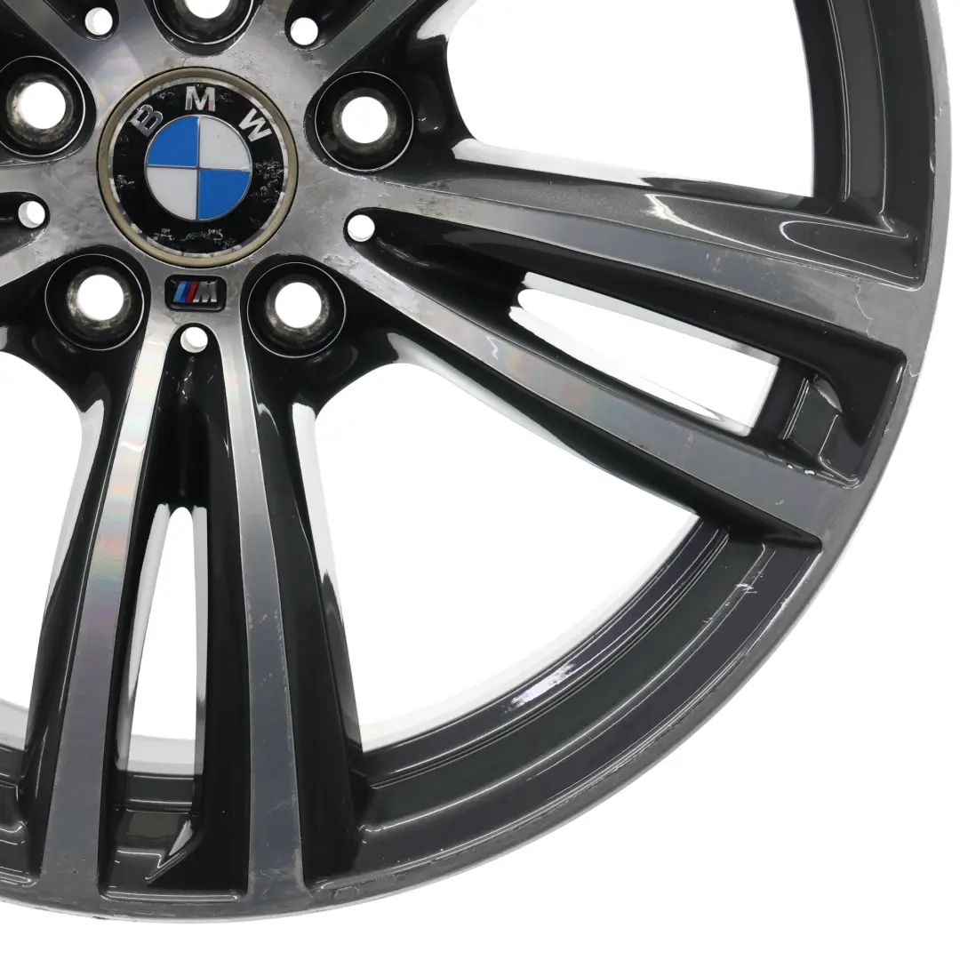 BMW F30 F31 Ferricgrey Hinten Felge Alufelge 19" 8,5J ET:47 M Doppelspeiche 442 - SKU 7846781 - Teilenummer 7846781