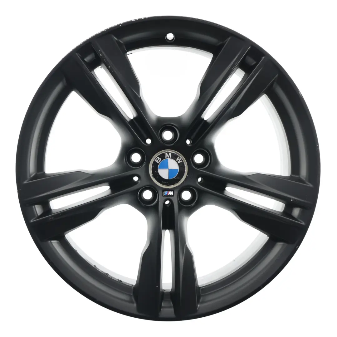 Rim BMW X5 F15 Black Alloy 19" M Double Spoke 467 9J ET:37 to Wheel with Part number 7846786 Wheel Rim BMW X5 F15 Black Alloy 19" M Double Spoke 467 9J ET:37 - SKU 7846786-6 - Part number 7846786