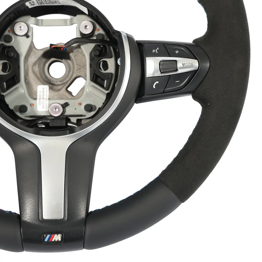 Steering Wheel BMW F30 F20 F21 F22 F23 F31 F32 F33 NEW Black Leather to M Sport with Part number 7848338 M Sport Steering Wheel BMW F30 F20 F21 F22 F23 F31 F32 F33 NEW Black Leather - SKU 7848338-6 - Part number 7848338