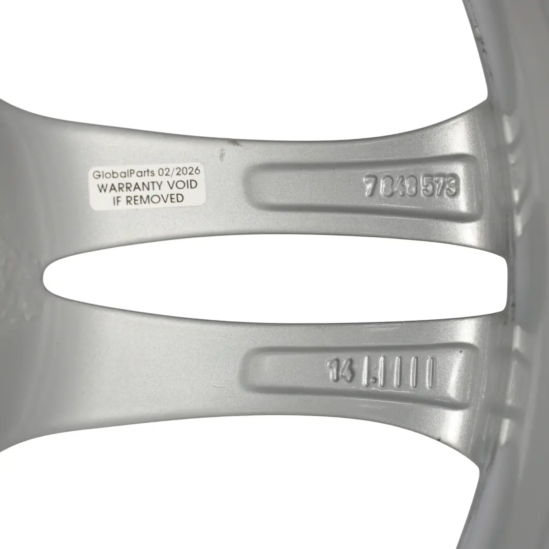 Rim Alloy 18" 9J ET:44 M Double Spoke 613 to BMW F10 F06 F12 Rear Wheel with Part number 7848573 BMW F10 F06 F12 Rear Wheel Rim Alloy 18" 9J ET:44 M Double Spoke 613 - SKU 7848573-1 - Part number 7848573