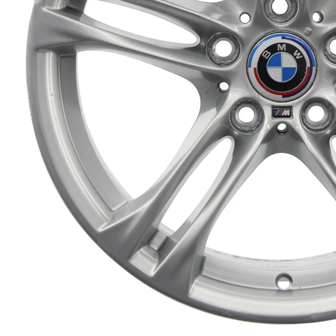 BMW F10 F06 F12 Rear Wheel Rim Alloy 18" 9J ET:44 M Double Spoke 613 - SKU 7848573-1 - Part number 7848573