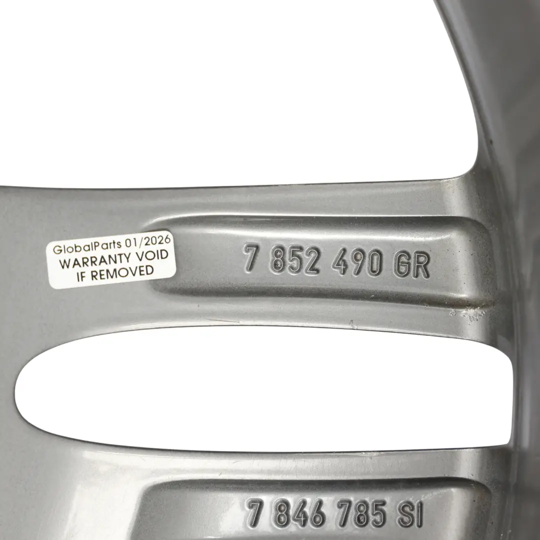 Cerchio lega posteriore Ferricgrey 18" 8J ET:52 M Doppie razze 461 per BMW F20 F21 con numero di parte 7852490 BMW F20 F21 Cerchio lega posteriore Ferricgrey 18" 8J ET:52 M Doppie razze 461 - SKU 7852490-1 - Numero di parte 7852490