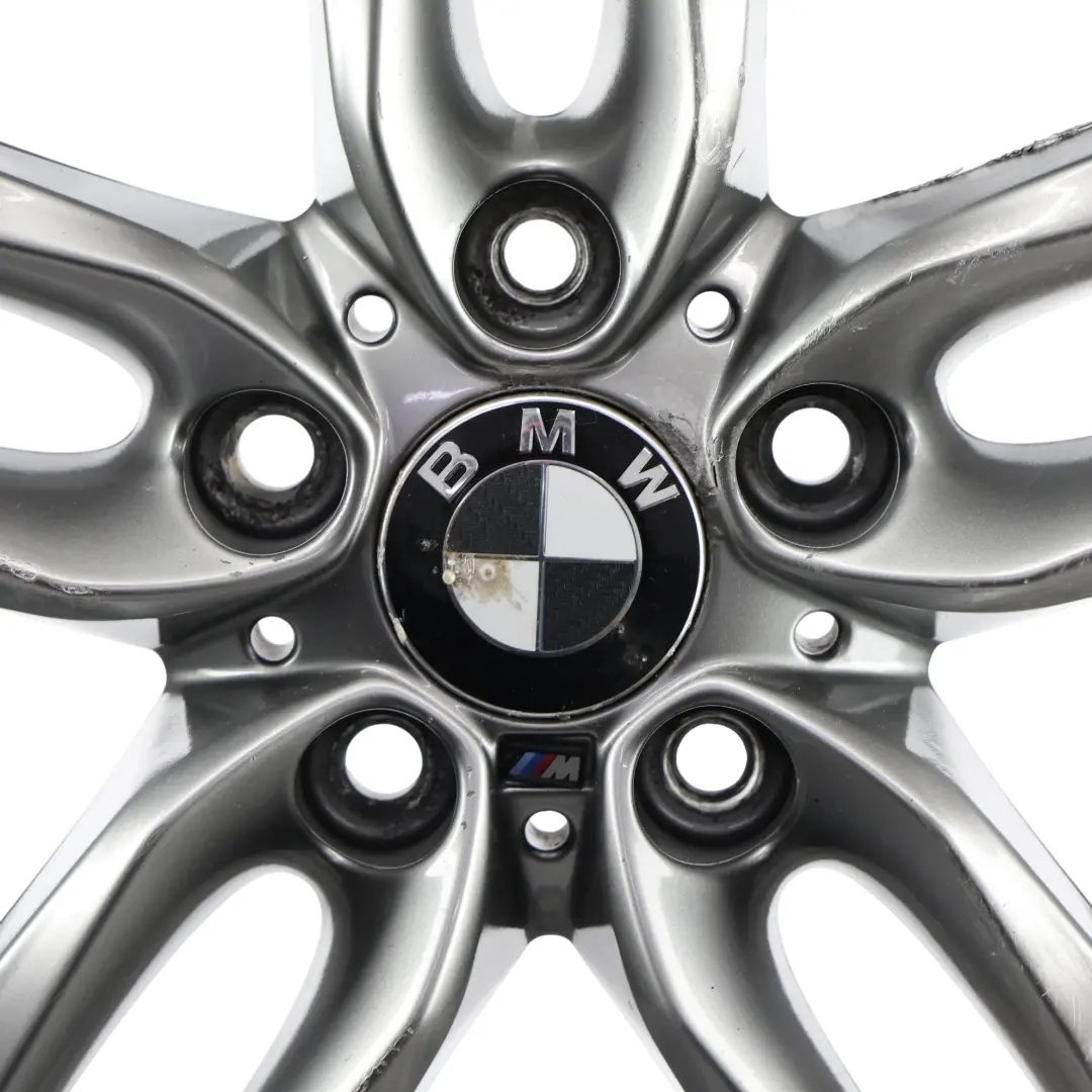 Cerchio lega posteriore Ferricgrey 18" 8J ET:52 M Doppie razze 461 per BMW F20 F21 con numero di parte 7852490 BMW F20 F21 Cerchio lega posteriore Ferricgrey 18" 8J ET:52 M Doppie razze 461 - SKU 7852490-1 - Numero di parte 7852490