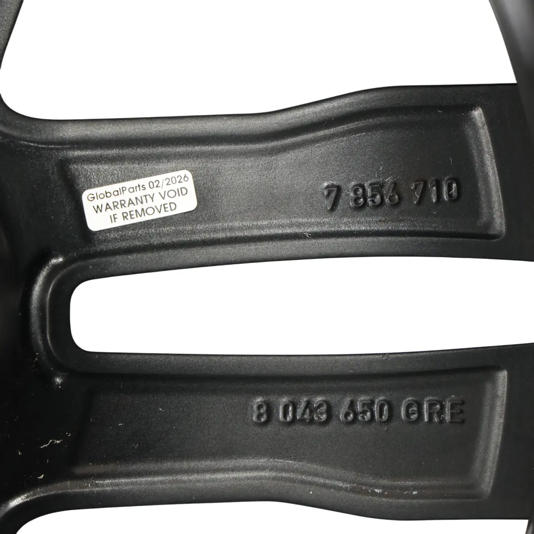 BMW F30 F31 F32 Cerchio in lega 19" 8J ET:36 M Doppie razze 704 - SKU 7856710-1 - Numero di parte 7856710