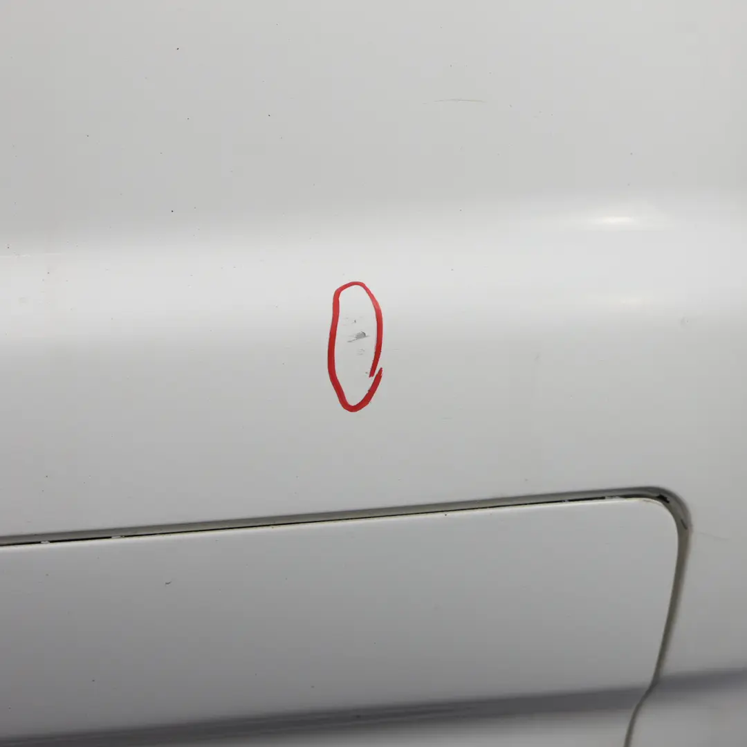 BMW E46 M3 Coupe Cabrio Zderzak Tylny Osłona Biały Malowany - SKU 7893222-WHI - Numer Części 7893222