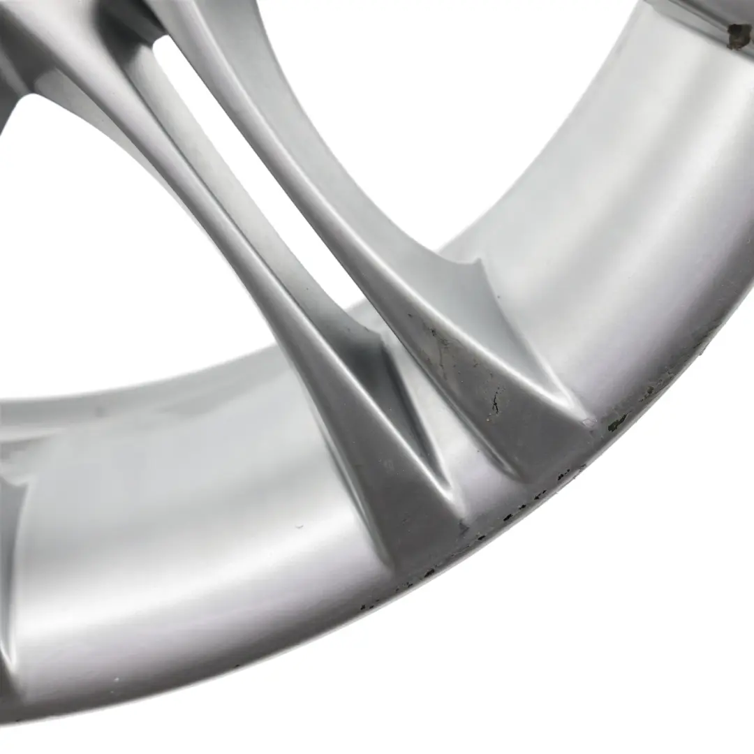 BMW E46 Z4 E85 Argento Cerchio Anteriore In Lega 18" 8J ET:47 M Doppie Razze 135 - SKU 7896470-1 - Numero di parte 7896470