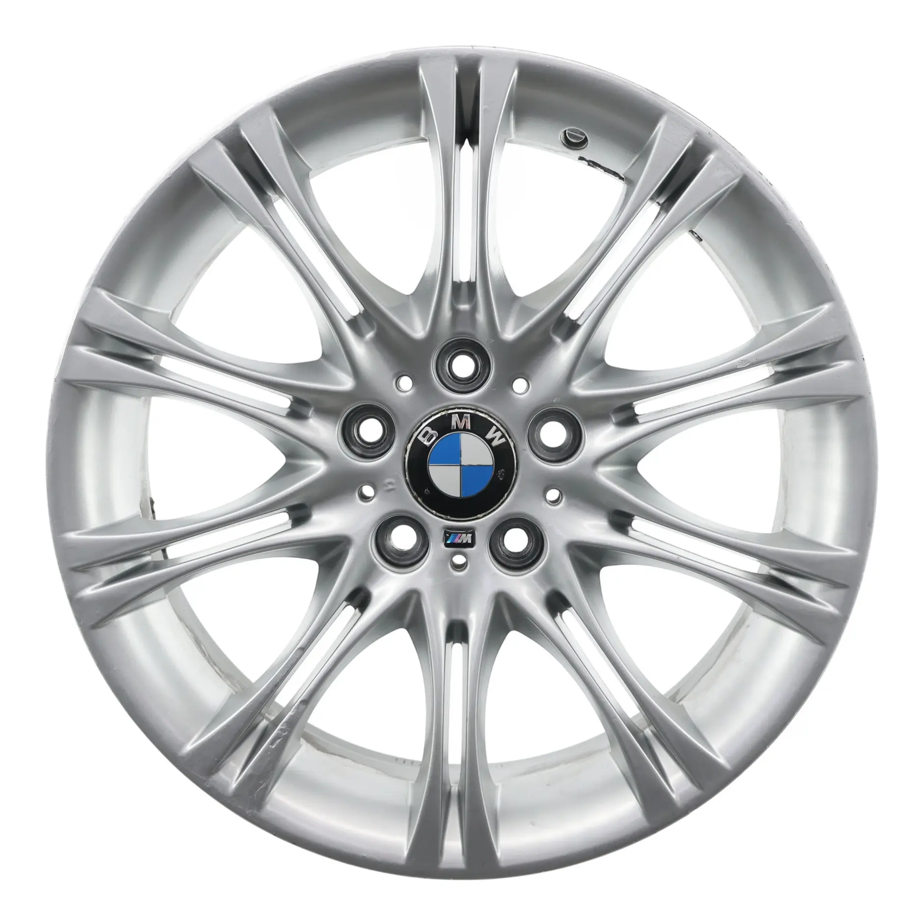 BMW E46 Z4 E85 Argento Cerchio Anteriore In Lega 18" 8J ET:47 M Doppie Razze 135