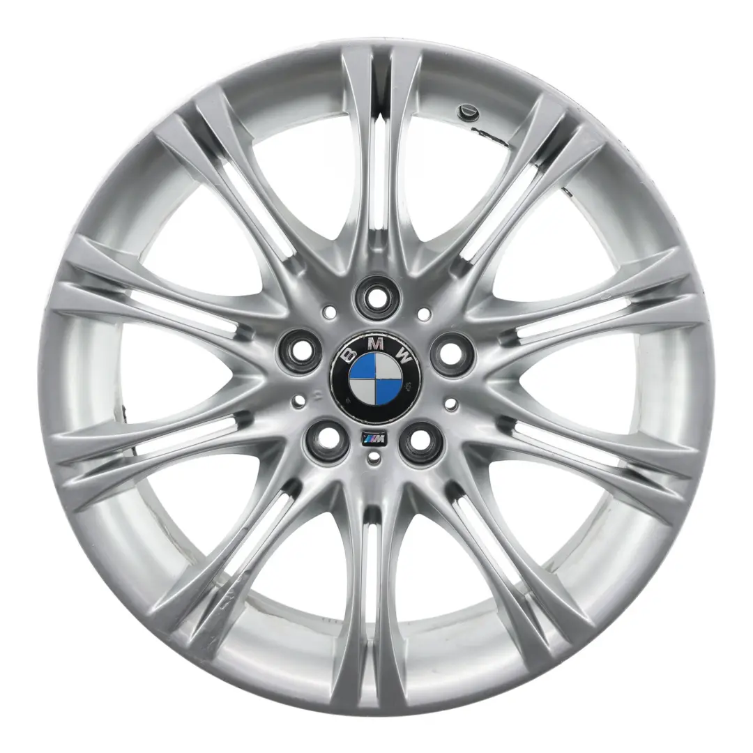 Silber Vorne Alu Felge Alufelge 18" 8J ET:47 M Doppelspeiche 135 für BMW E46 E85 mit Teilenummer 7896470 BMW E46 E85 Silber Vorne Alu Felge Alufelge 18" 8J ET:47 M Doppelspeiche 135 - SKU 7896470-2 - Teilenummer 7896470