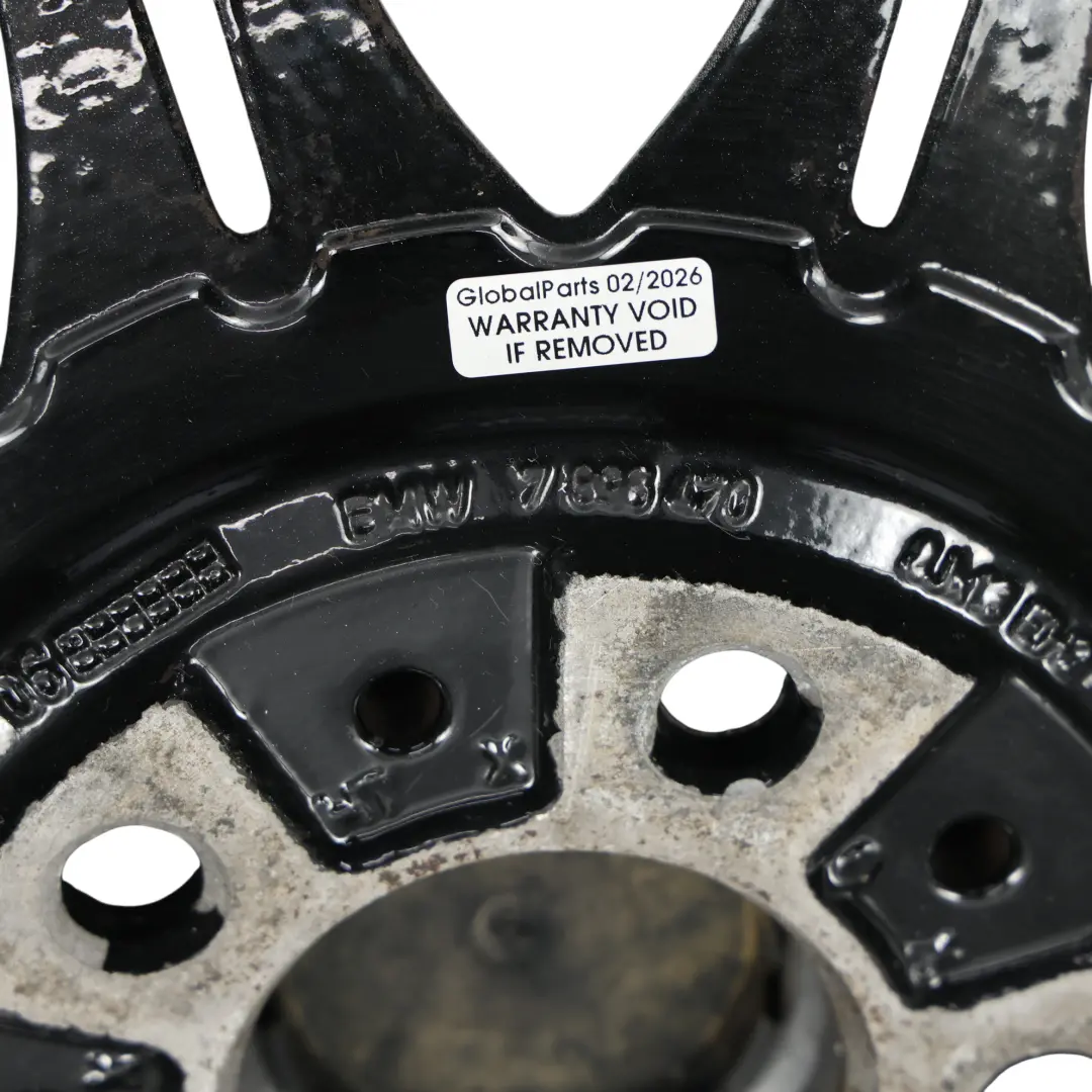 Silber Vorne Alu Felge Alufelge 18" 8J ET:47 M Doppelspeiche 135 für BMW E46 E85 mit Teilenummer 7896470 BMW E46 E85 Silber Vorne Alu Felge Alufelge 18" 8J ET:47 M Doppelspeiche 135 - SKU 7896470-2 - Teilenummer 7896470