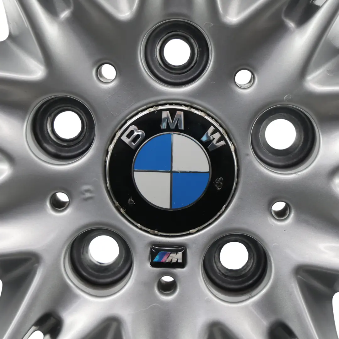 BMW E46 Z4 E85 Argento Cerchio Anteriore In Lega 18" 8J ET:47 M Doppie Razze 135 - SKU 7896470-2 - Numero di parte 7896470