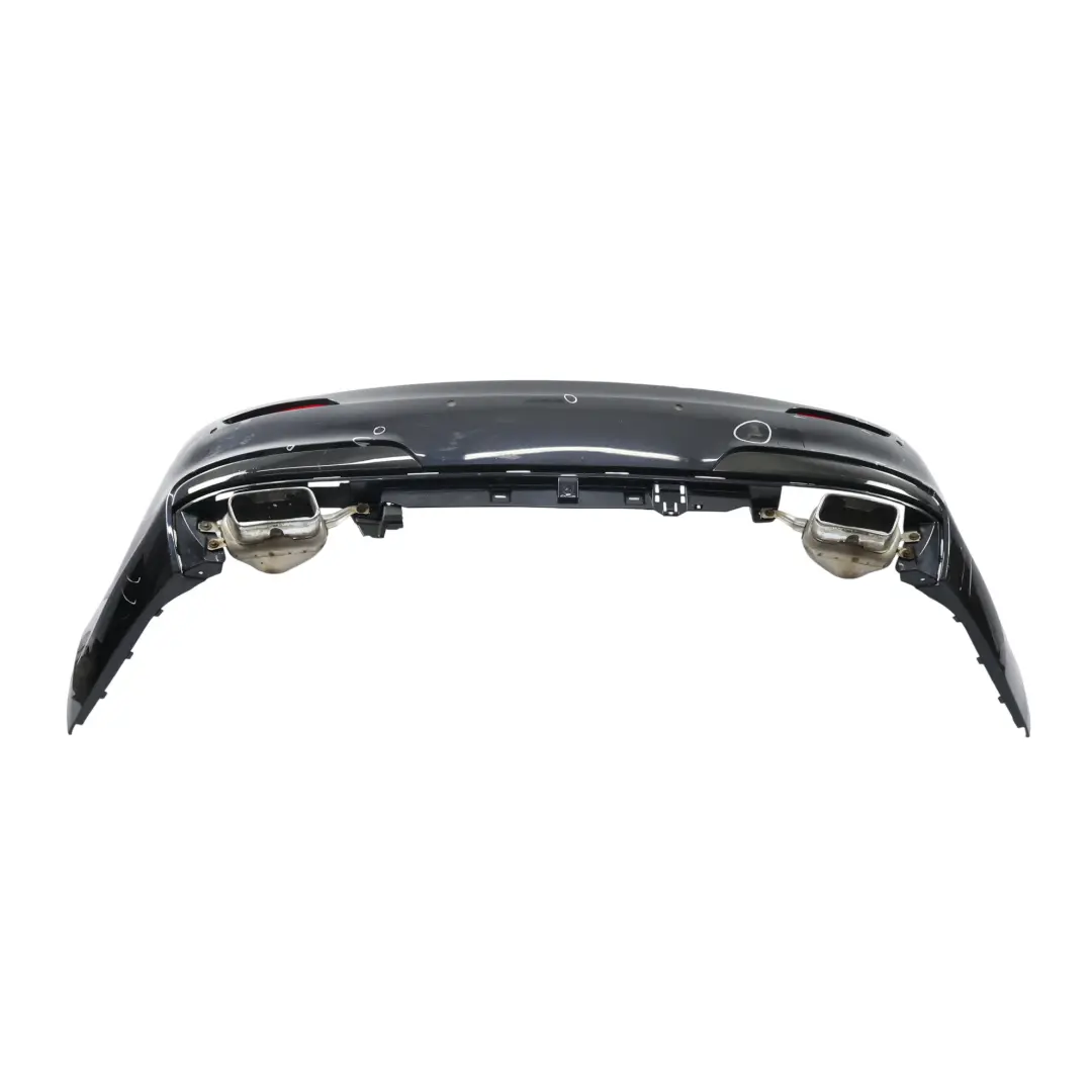 BMW F01 Rear Bumper M Sport Trim Panel Cover Azurite Black Metallic - S34 - SKU 7898876-AZB - Part number 7898876