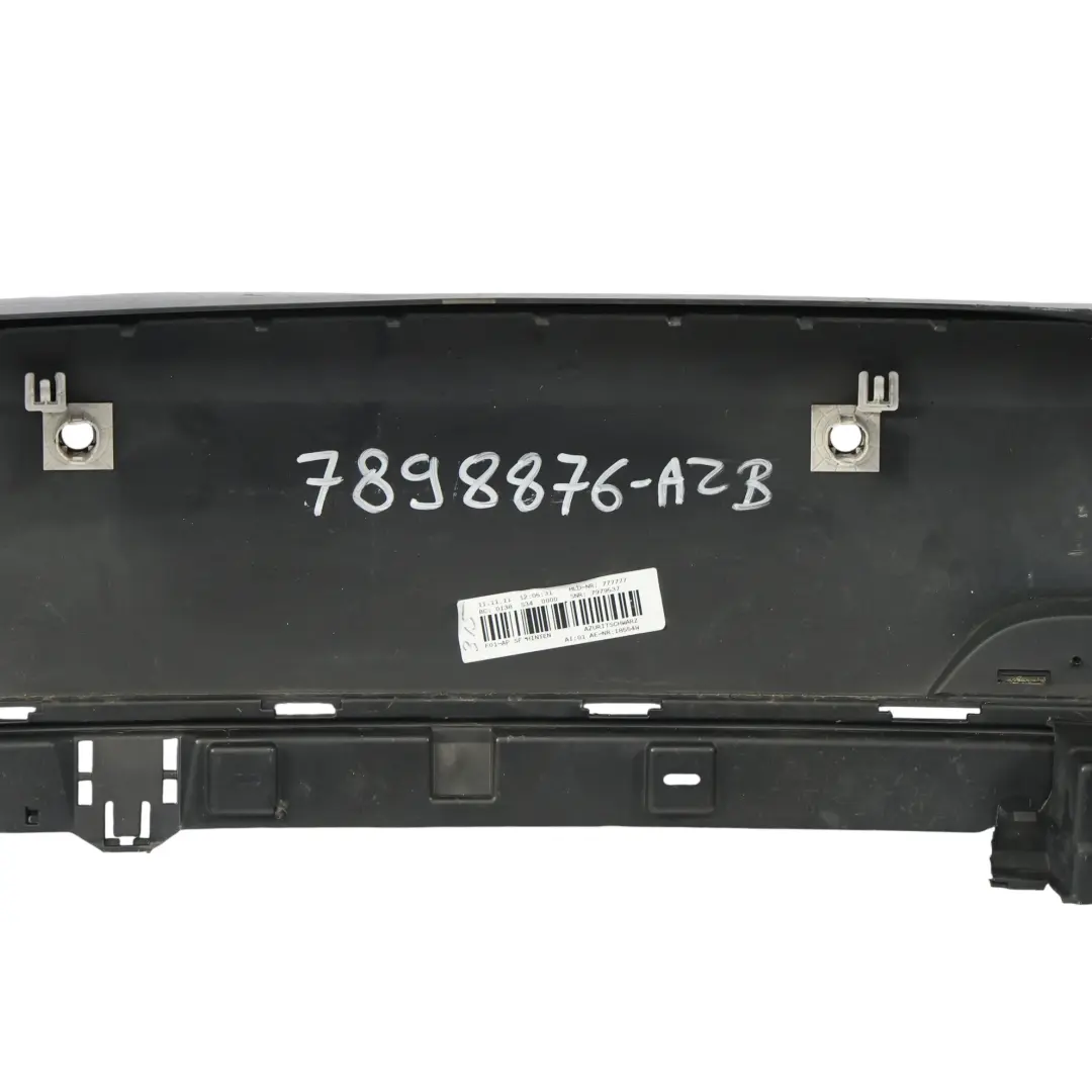 Tylny Zderzak M-Pakiet Azurite Black Czarny Metalik - S34 do BMW F01 o numerze 7898876 BMW F01 Tylny Zderzak M-Pakiet Azurite Black Czarny Metalik - S34 - SKU 7898876-AZB - Numer Części 7898876