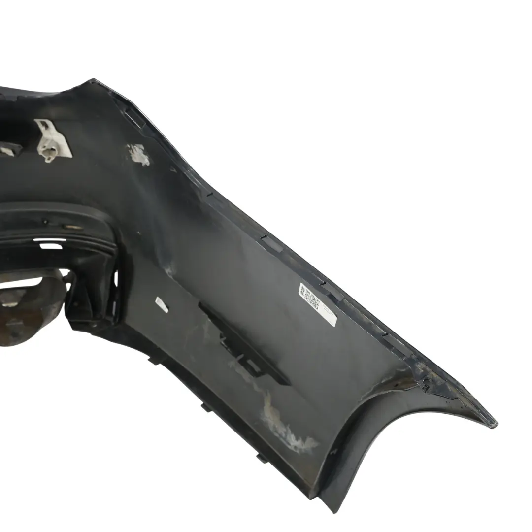 BMW F01 Tylny Zderzak M-Pakiet Azurite Black Czarny Metalik - S34 - SKU 7898876-AZB - Numer Części 7898876