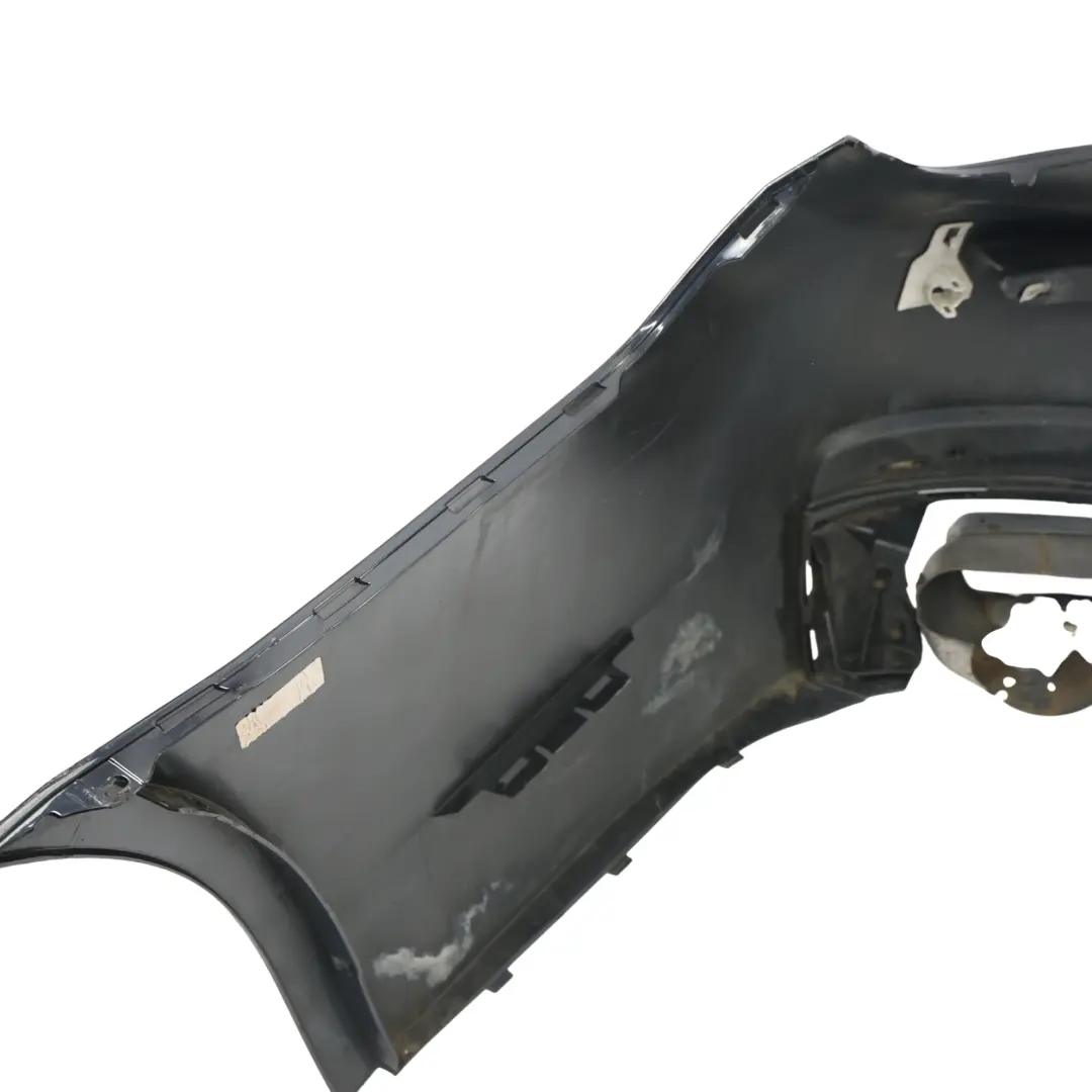 BMW F01 Tylny Zderzak M-Pakiet Azurite Black Czarny Metalik - S34 - SKU 7898876-AZB - Numer Części 7898876