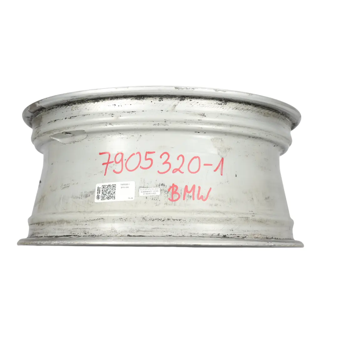 BMW E60 Srebrna Felga Aluminiowa 18" 8J ET:20 M Double Spoke 135 - SKU 7905320-1 - Numer Części 7905320