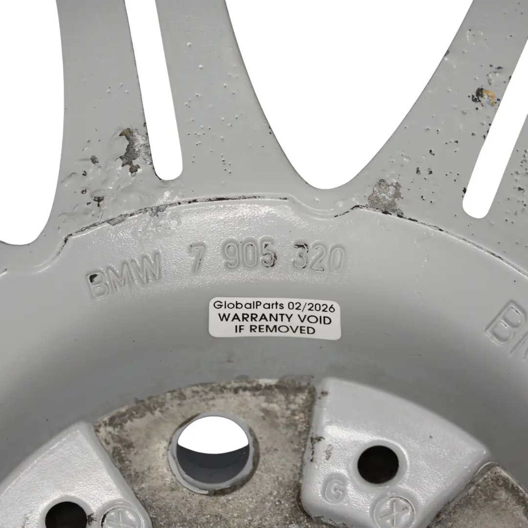 BMW Série 5 E60 E61 Jante Alliage Argent 18" 8J ET:20 M Double Rayon 135 - SKU 7905320-1 - Numéro de pièce 7905320