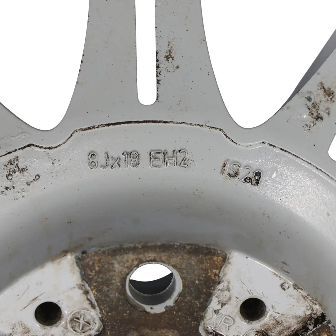 Llanta Aleación Plata 18 "8J ET:20 M De Radios Dobles 135 para BMW E60 E61 con número de pieza 7905320 BMW E60 E61 Llanta Aleación Plata 18 "8J ET:20 M De Radios Dobles 135 - SKU 7905320-5 - Número de pieza 7905320