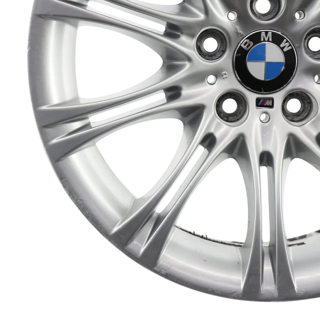 Llanta Aleación Plata 18 "8J ET:20 M De Radios Dobles 135 para BMW E60 E61 con número de pieza 7905320 BMW E60 E61 Llanta Aleación Plata 18 "8J ET:20 M De Radios Dobles 135 - SKU 7905320-5 - Número de pieza 7905320