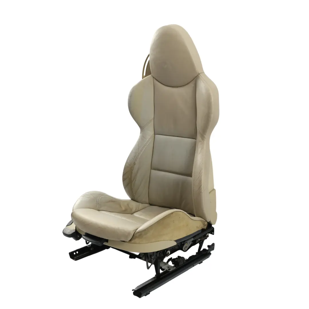Fotel Prawy Przód M Sport Skóra Beż Grzany do BMW E85 E86 o numerze 7909247 BMW E85 E86 Fotel Prawy Przód M Sport Skóra Beż Grzany - SKU 7909247-2 - Numer Części 7909247