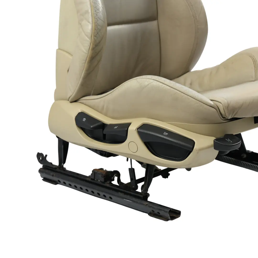 BMW Z4 E85 Cabrio Sedile Anteriore M Sport Riscaldato Pelle Oregon Beige Destro - SKU 7909247-2 - Numero di parte 7909247
