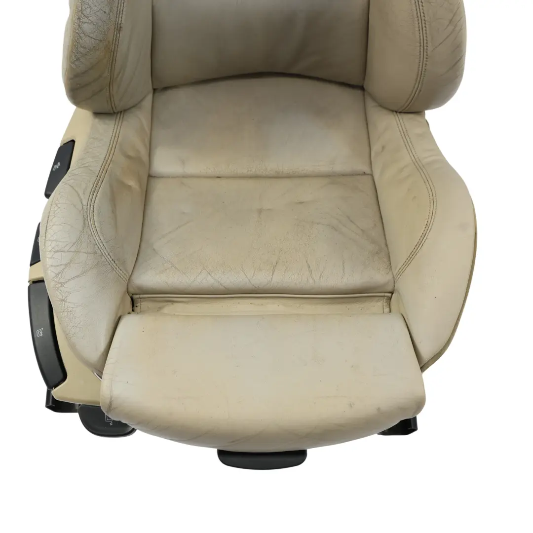 BMW Z4 E85 Cabrio Sedile Anteriore M Sport Riscaldato Pelle Oregon Beige Destro - SKU 7909247-2 - Numero di parte 7909247