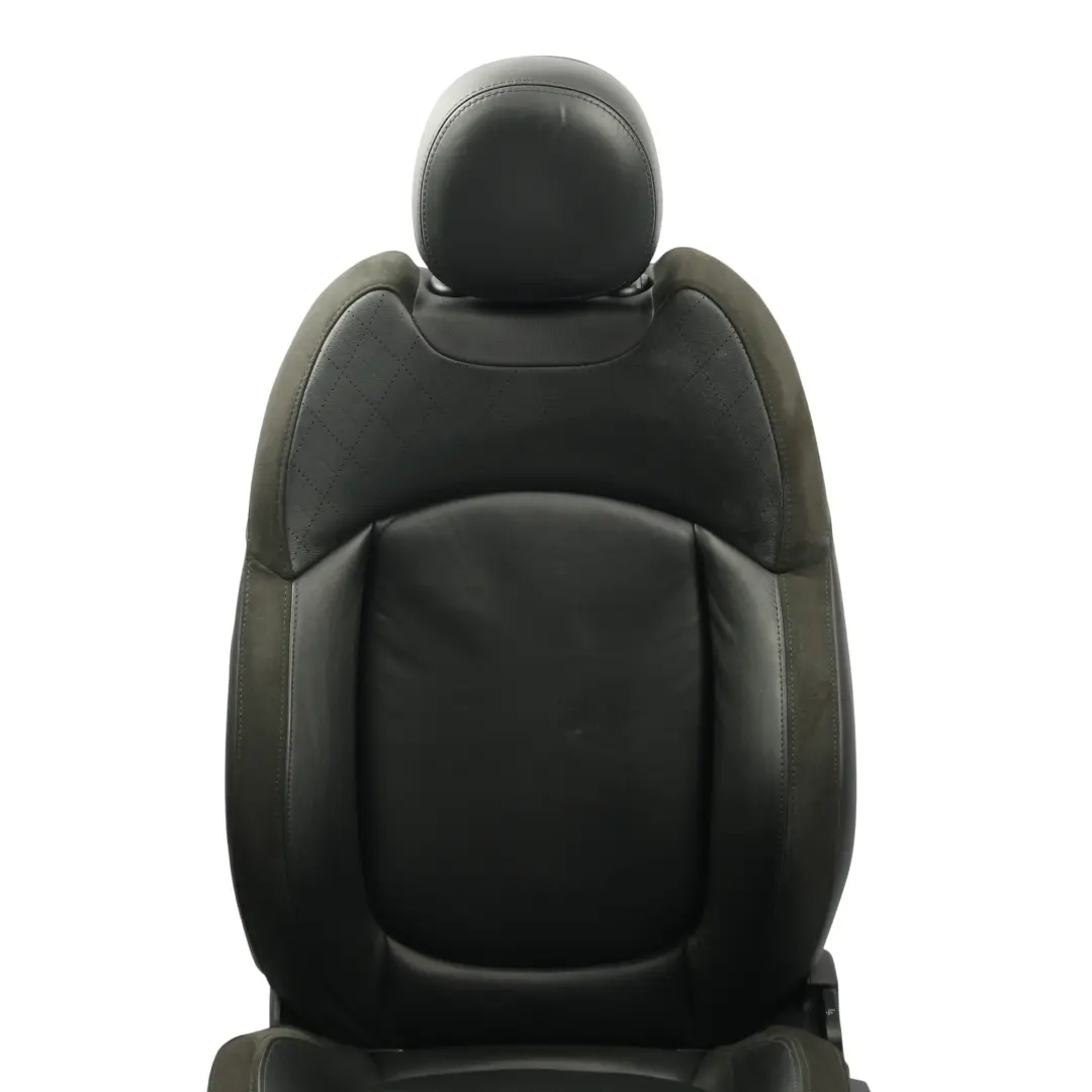 Mini F56 Siège avant sport gauche chauffant intérieur tissu cuir carbone noir - SKU 7946453 - Numéro de pièce 7946453