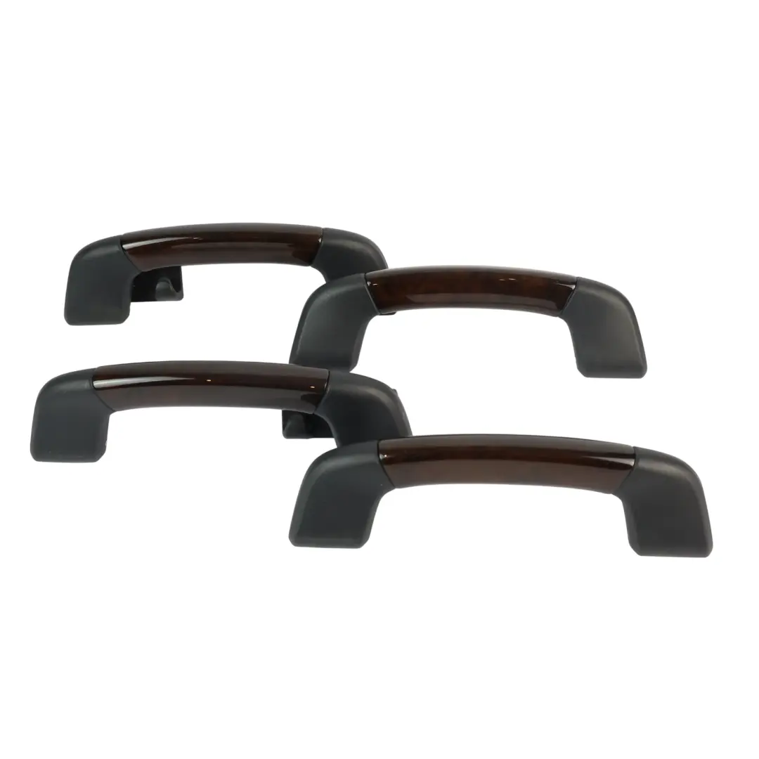 BMW F01 F02 Headliner Grab Handle Front Rear Left Right N/O/S Set Nutwood - SKU 7967630 - Part number 7967630