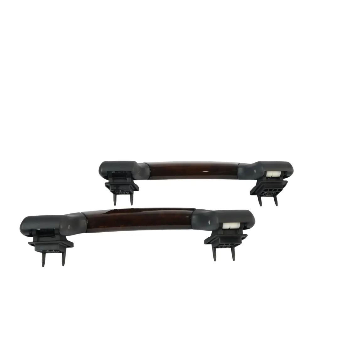 Headliner Grab Handle Front Rear Left Right N/O/S Set Nutwood to BMW F01 F02 with Part number 7967630 BMW F01 F02 Headliner Grab Handle Front Rear Left Right N/O/S Set Nutwood - SKU 7967630 - Part number 7967630