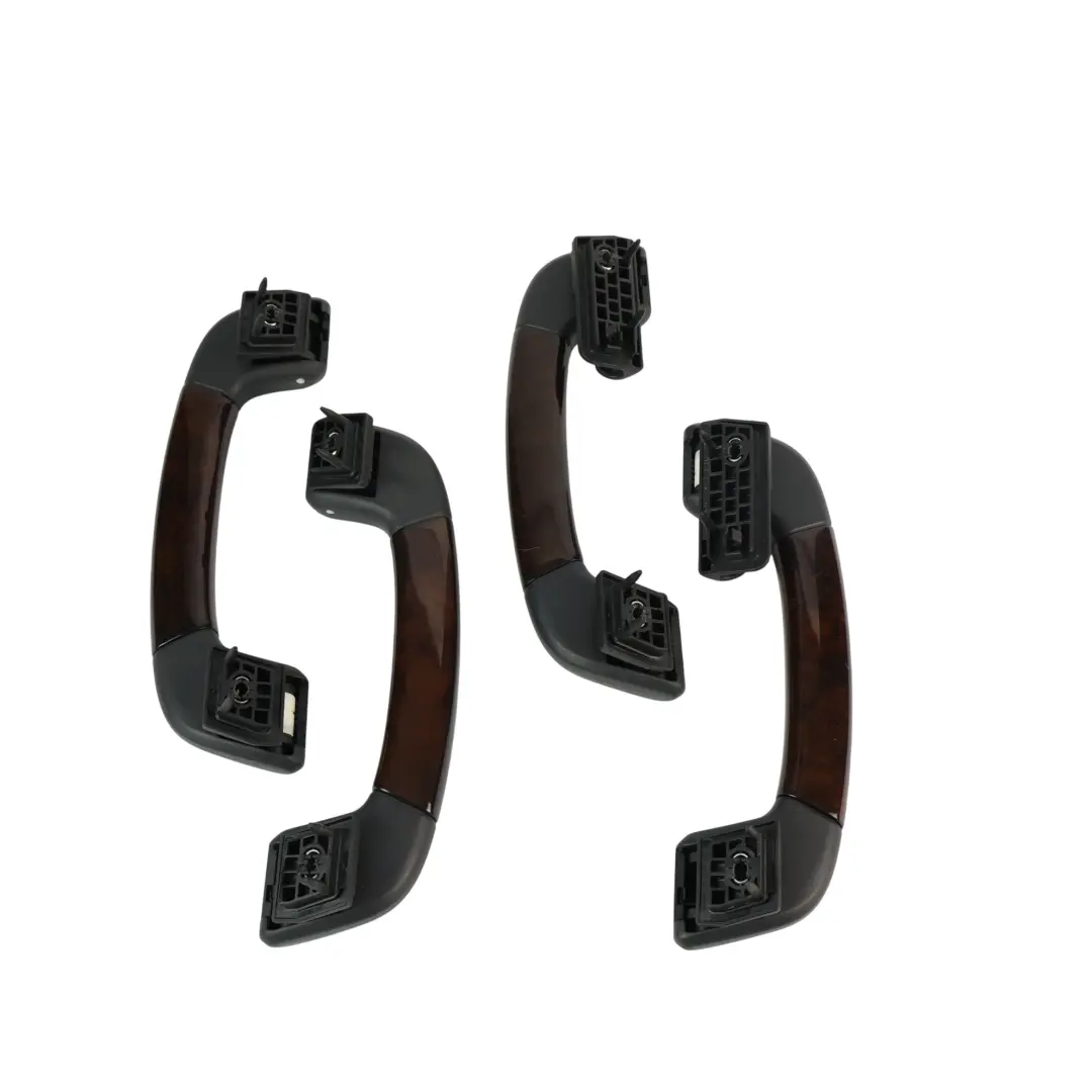 Headliner Grab Handle Front Rear Left Right N/O/S Set Nutwood to BMW F01 F02 with Part number 7967630 BMW F01 F02 Headliner Grab Handle Front Rear Left Right N/O/S Set Nutwood - SKU 7967630 - Part number 7967630