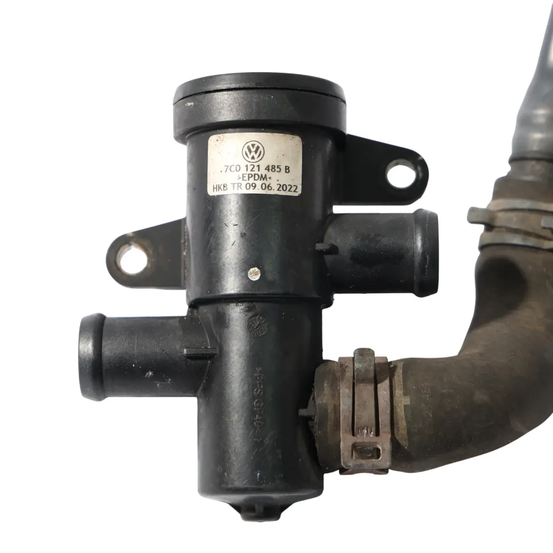 Manguera Agua Refrigeración Tubería 2.0 TDI para VW Volkswagen Crafter SY con número de pieza 7C0121485B VW Volkswagen Crafter SY Manguera Agua Refrigeración Tubería 2.0 TDI - SKU 7C0121485B - Número de pieza 7C0121485B
