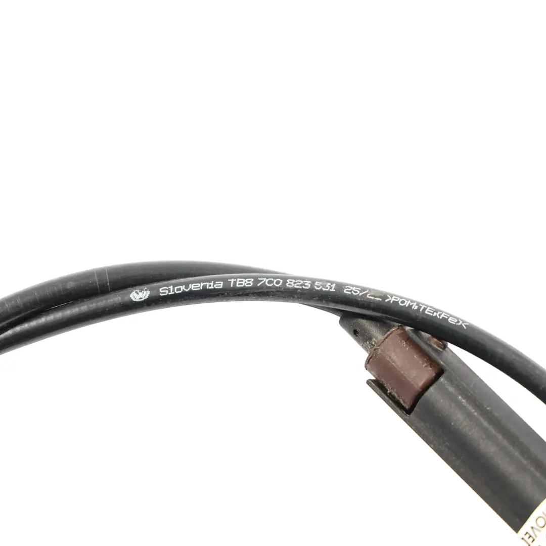 VW Volkswagen Crafter Mk2 SY Front Bonnet Cover Locking Cable Linkage - SKU 7C0823531 - Part number 7C0823531