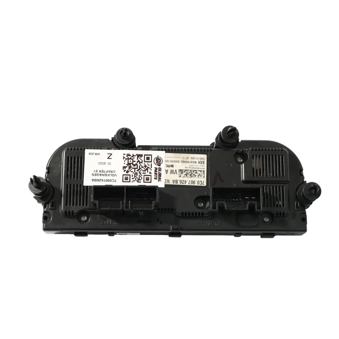 Mk2 SY Klima Anlage Heizung Klima Steuerung Schalttafel für VW Crafter mit Teilenummer 7C0907426BA VW Crafter Mk2 SY Klima Anlage Heizung Klima Steuerung Schalttafel - SKU 7C0907426BA - Teilenummer 7C0907426BA